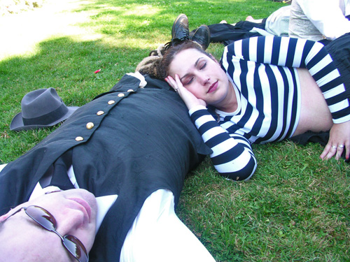 Bryan and I being silly 